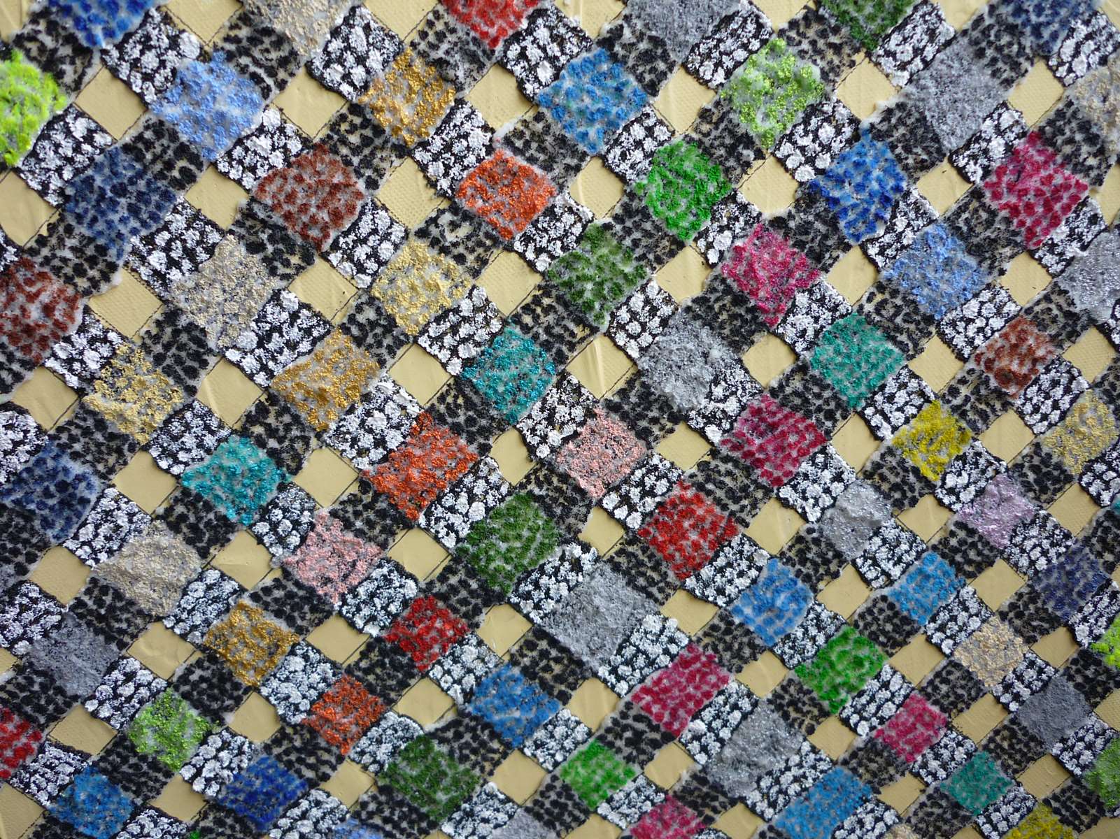 Quadrillage coloré