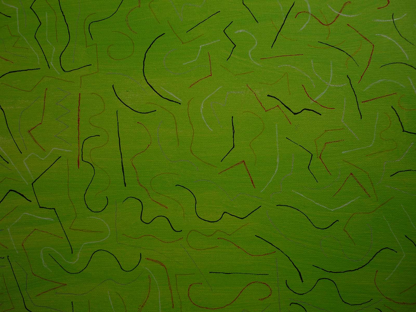 Légèreté de la couleur verte