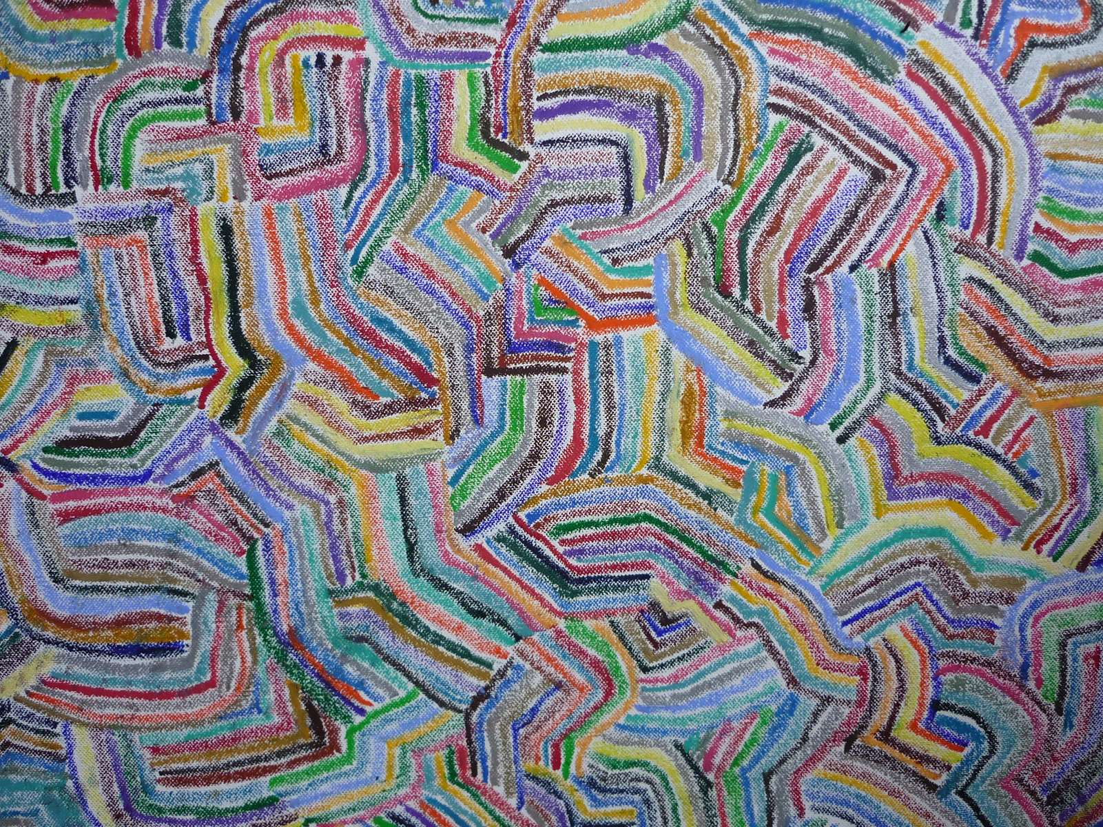 Je ressens la présence de Dieu en moi à chaque fois que je mets une couleur sur la toile