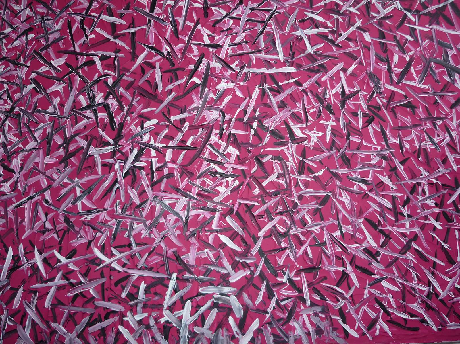 Ma pulsion de vie m'a fait faire cette peinture
