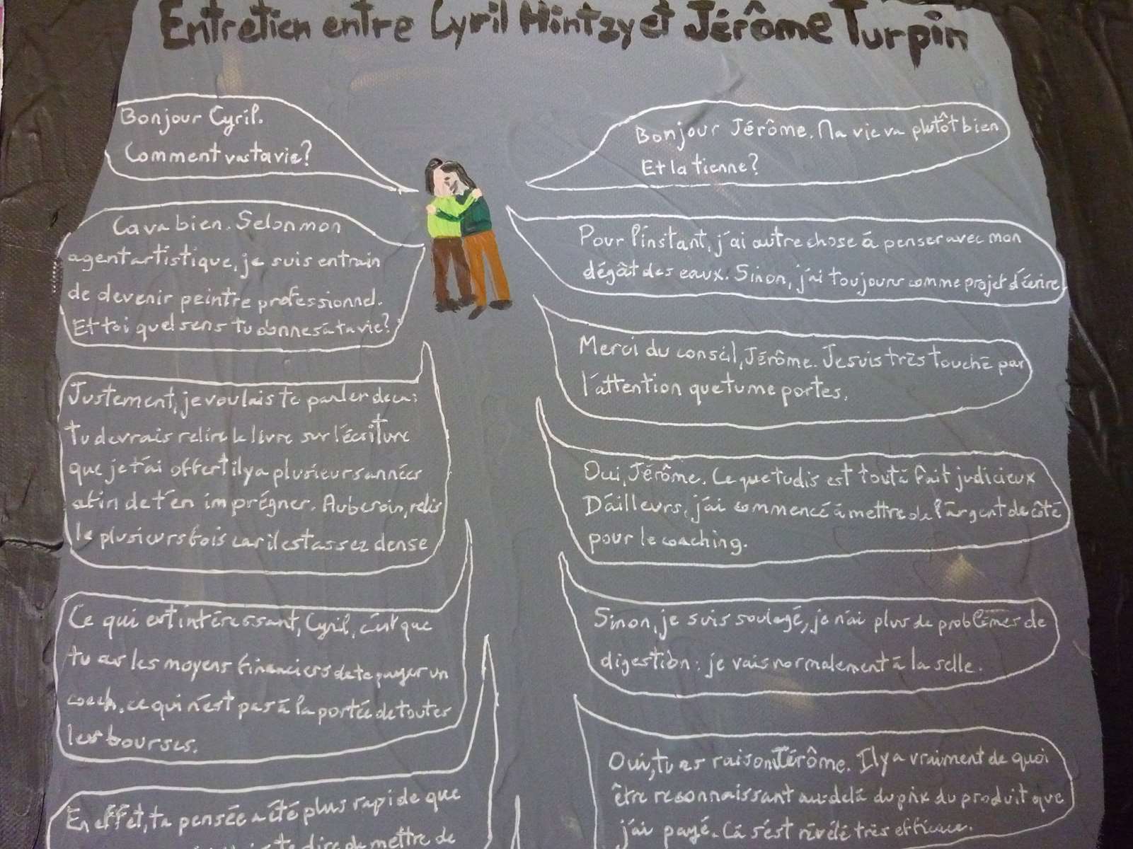 Entretien entre C. Hintzy et J. Turpin