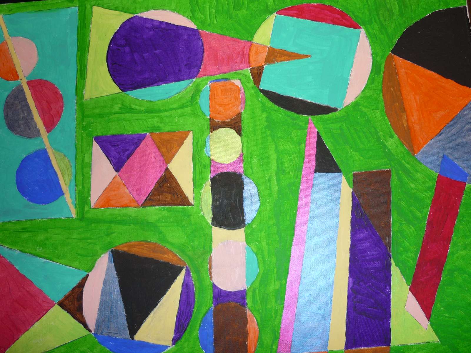 Au bout de 500 peintures je n'arrive pas à croire que c'est moi qui ai fait tout cela