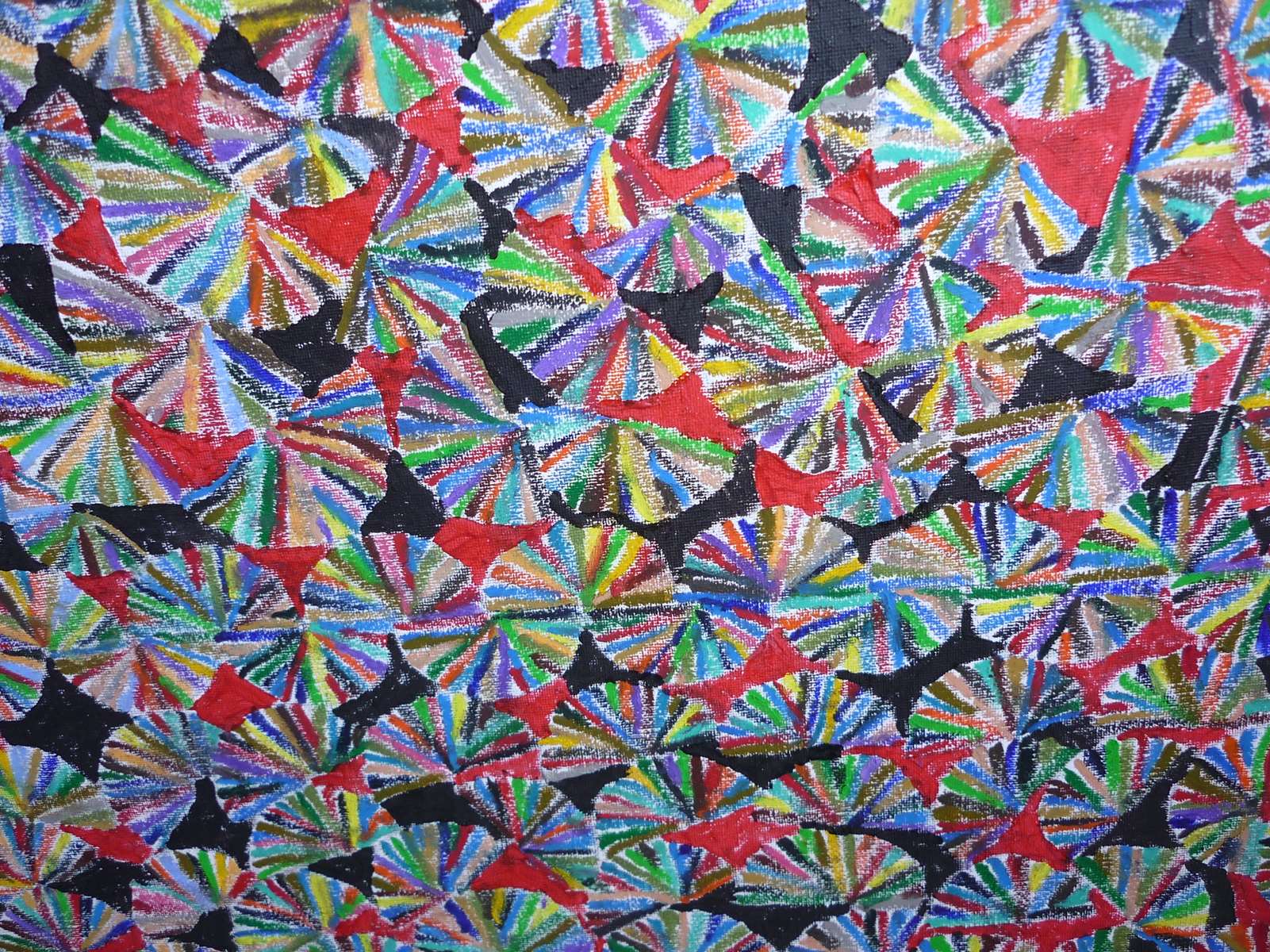 Dieu me guide dans mon travail de peintre
