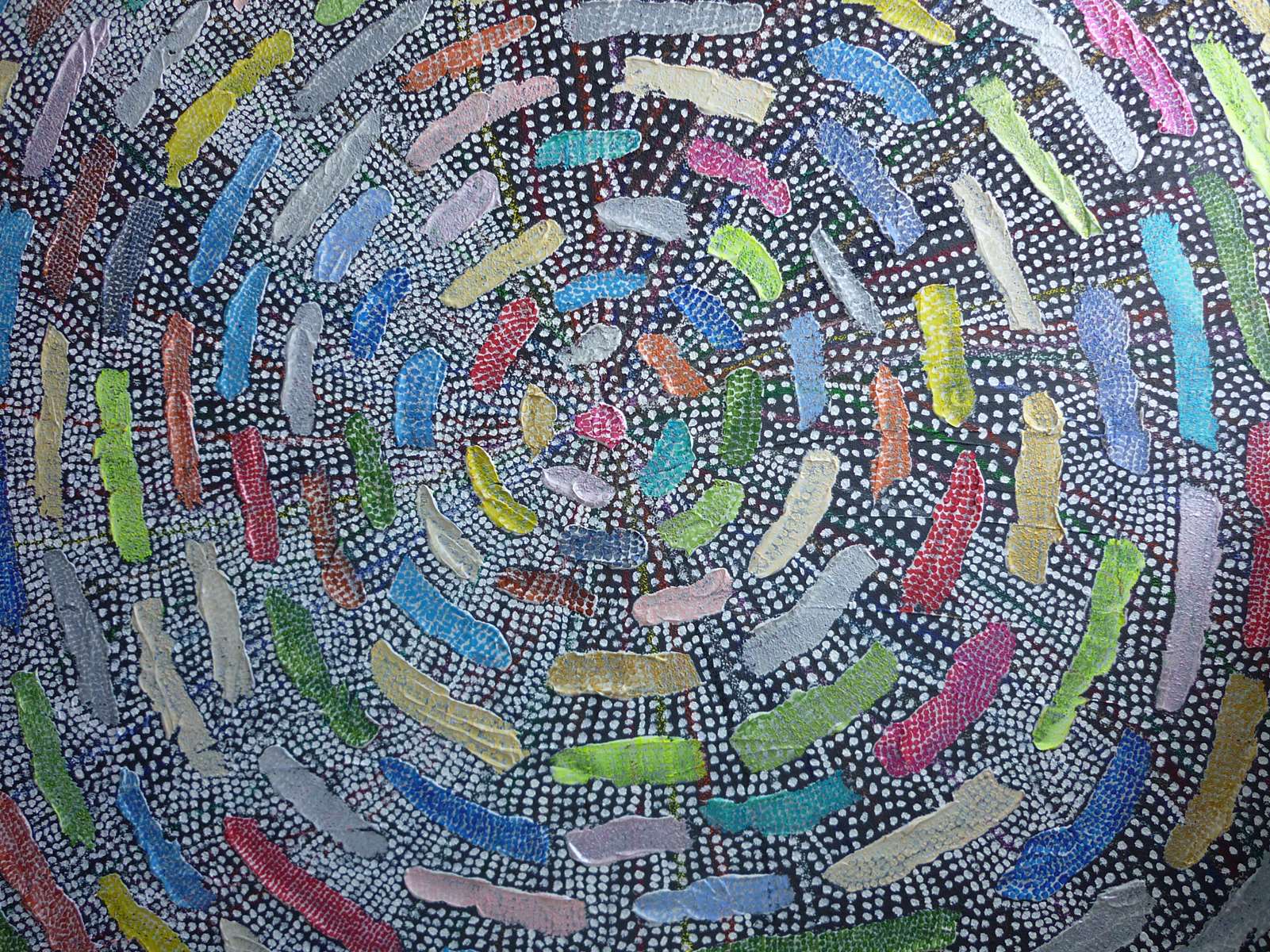 Couleurs dans l'espace infini