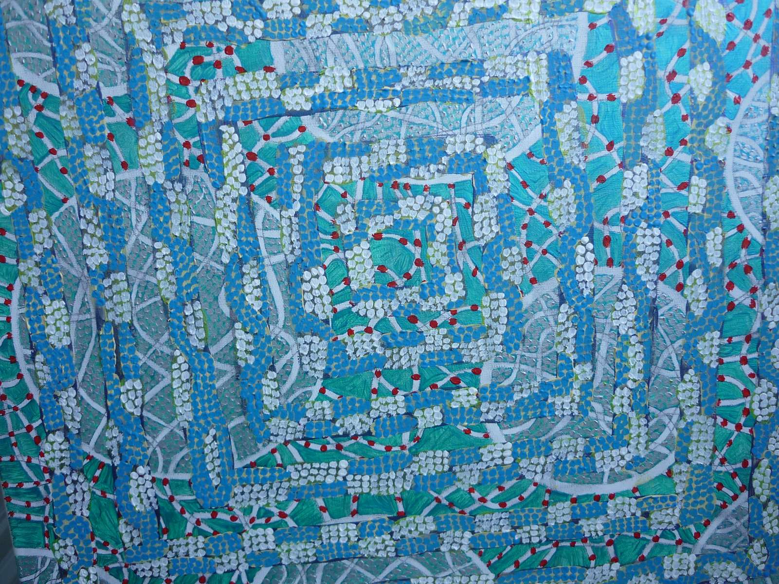 Le rêve de l'abstraction du bleu