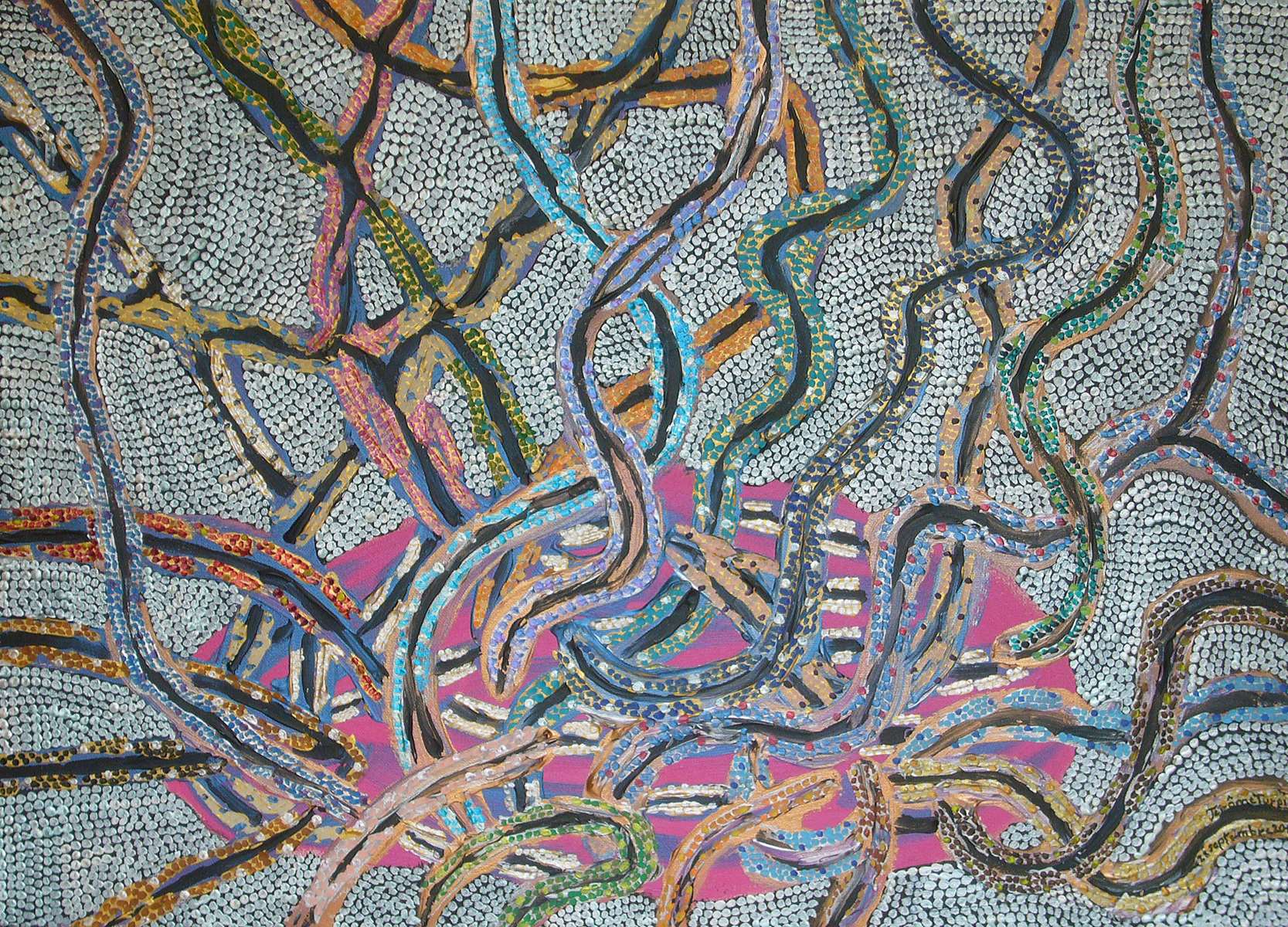 Evaporation de couleurs