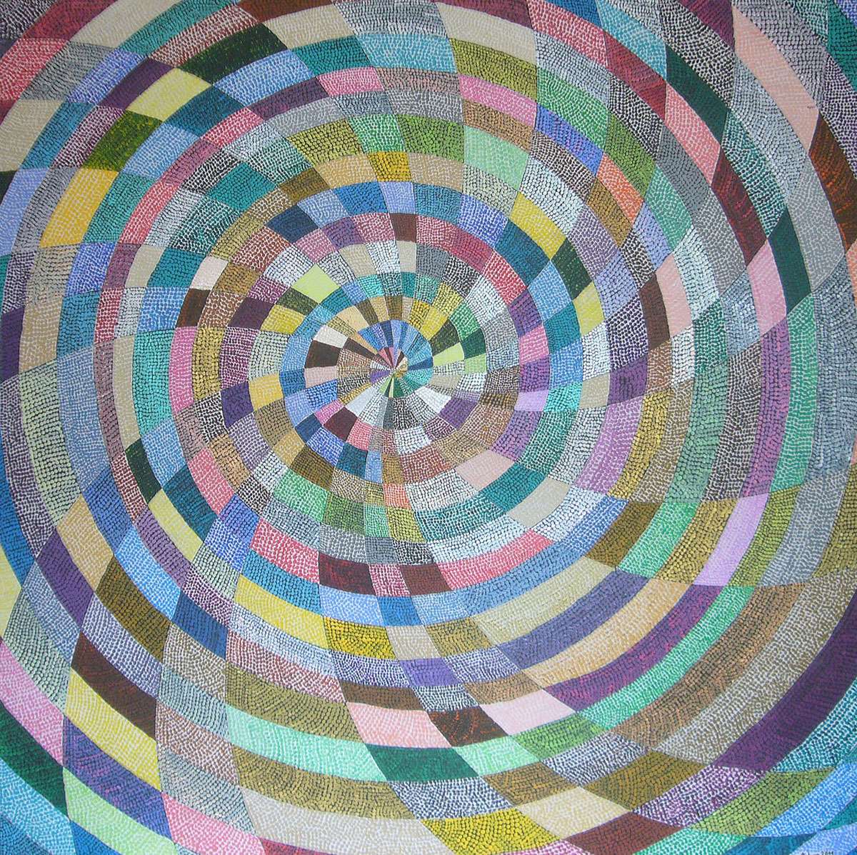 La spirale multicolore