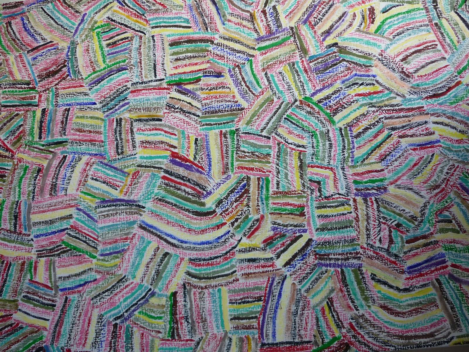 Je ressens un plaisir infini à travailler dans la couleur