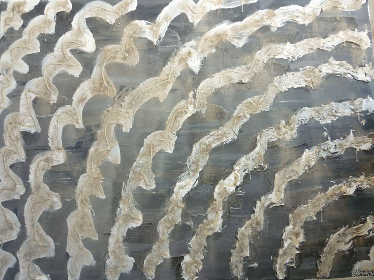 Vagues de lumière poussièreuses