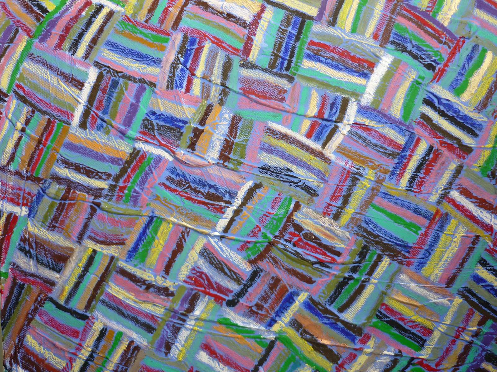 Quadrillage de pastels
