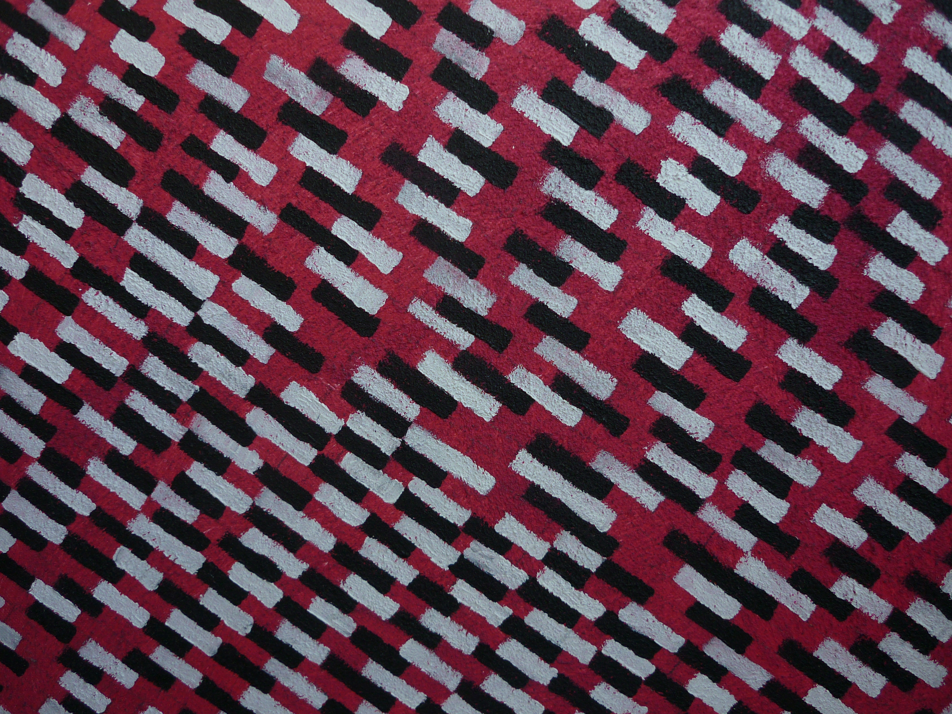 Mur de briques en diagonale